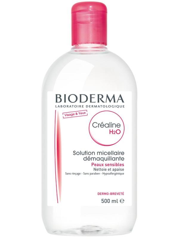 Bioderma Créaline H2O solution micellaire démaquillante 500ml