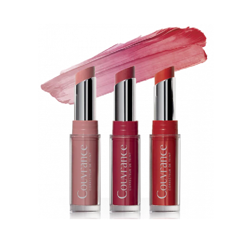 Couvrance Baume embellisseur lèvres Rose Nude Rouge velours